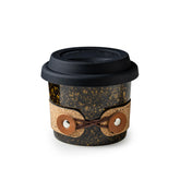 Cormomu vaso de viaje con tapa sin derrames para café en movimiento