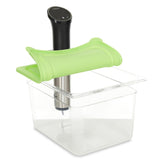 COSPARX contenedor sous vide 12 qt – vista frontal para cocción precisa y estable