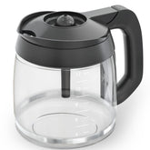 COSPARX jarra de cristal 12 tazas, ideal para grandes lotes de café.