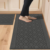 COSY HOMEER alfombras de cocina 2 piezas, antideslizantes para seguridad en la cocina.