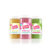 Cotton Candy Express: jarra 11 oz sabor chicle burbuja, lista para fiestas.