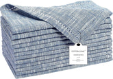Cotton Clinic, servilletas 18x18 azul marino, suaves y duraderas para cada mesa