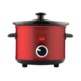 Courant olla cocción lenta 1,6 qt con cerámica removible, fácil de limpiar.