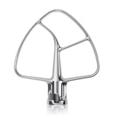 Cowbright K45B batidor plano inoxidable para masas suaves sin desgaste de recubrimiento