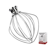Cowbright K45WW batidora Kitchenaid, acople rápido para instalación sencilla.