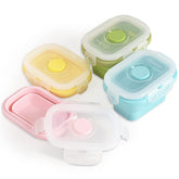 Cozihom contenedores colapsables de 5oz para porciones y ahorro de espacio.