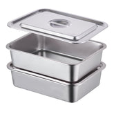 CozyState lasaña de 4 pulgadas profunda con tapa, ideal para hornear porciones grandes