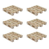 Creative Hobbies posavasos palet madera 4x4 protege superficies al servir bebidas