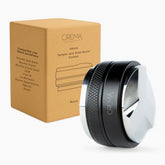 CREMA 59mm tamper-distributor de doble cara para extracción uniforme.