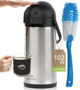 Cresimo Airpot de café de 101 oz para grandes grupos mantiene el calor