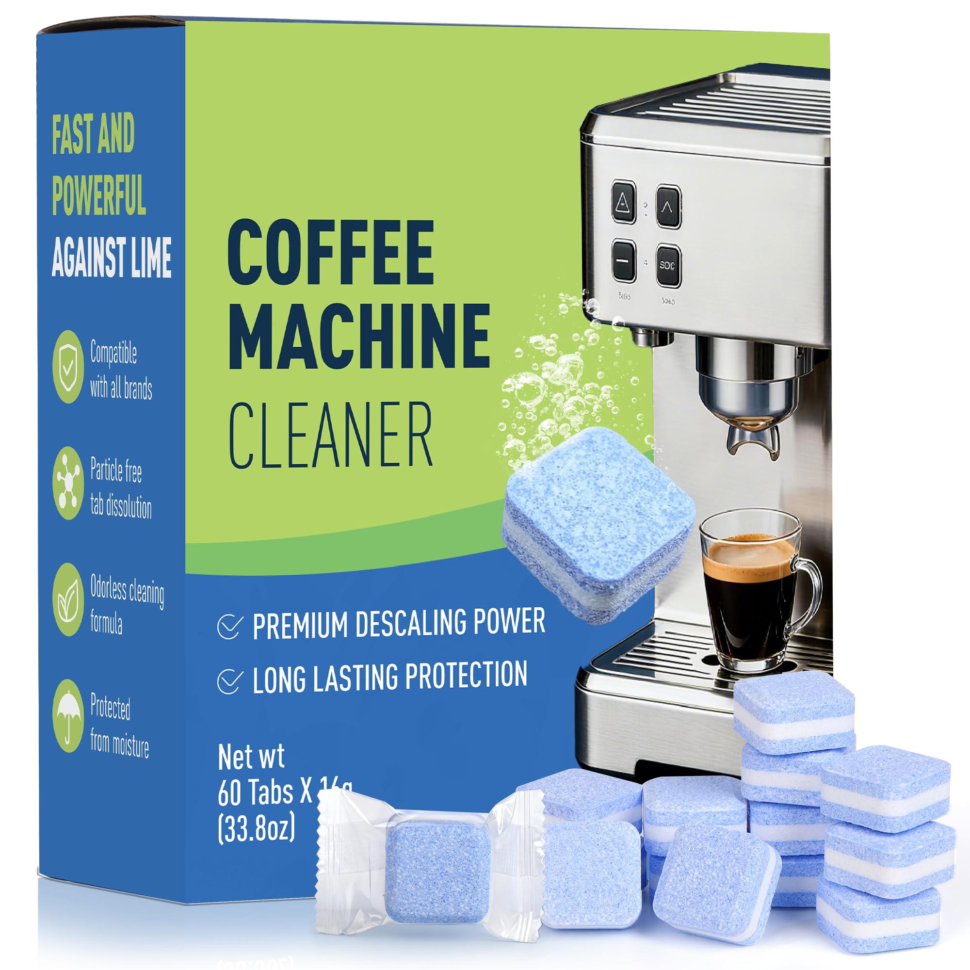 Tabletas limpiadoras Crobirware (60 pzas) – Desincrustante para Keurig ...