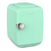 CROWNFUL mininevera 4L demuestra capacidad para 6 latas, perfecta para bebidas y cosméticos.