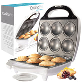 CucinaPro tarta mini con interior antiadherente para desmoldar fácilmente.
