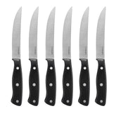 Cuisinart C77TR-S6SK set de cuchillos de filete negro para cortes precisos