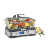 Cuisinart Cookfresh, vaso de vidrio de 5 litros para porciones familiares al vapor.