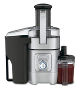 Cuisinart extractor de zumos con boca de alimentación de 3 pulgadas, ideal para frutas enteras.