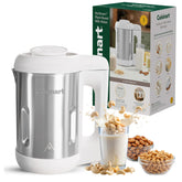 Cuisinart NutsSmart: panel de controles fácil de usar para seleccionar tipo de leche vegetal.