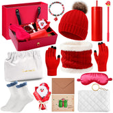 Gorro de invierno Cutecrop para mujer, cálido y festivo para días fríos.
