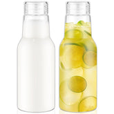 Botellas de cristal CWHHRN 17oz con tapa sellada para jugos frescos
