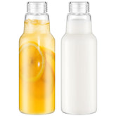 Botellas CWHHRN de vidrio 34 oz con tapa para jugos.