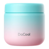 DaCool Kids Thermo, boca amplia, facilita rellenar y comer con comodidad.