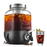dailybrew cafetera fría con cuerpo de cristal resistente para uso diario