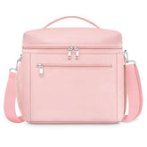 DALINDA bolsa de almuerzo rosa, ideal para uso diario en la oficina y mantener frescos los platillos