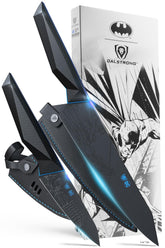 Dalstrong Batman Shadow Black: cuchillo chef 8 pulgadas para cortes precisos.