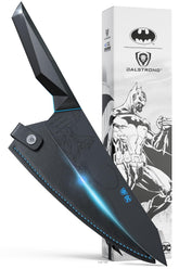 Dalstrong Cuchillo de Chef 8 pulgadas Shadow Black, hoja de alta resistencia para cortes precisos.