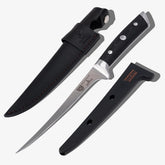 Dalstrong cuchillo filetear 7 pulgadas, hoja flexible, ideal para filetear con precisión.