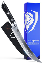 Cuchillo Dalstrong rompecarne 8 pulgadas, precisión Gladiator Series para cortes limpios