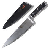 Dalstrong Gladiator Elite 8 pulgadas hoja afilada para cortes precisos en la cocina.