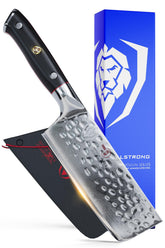 Dalstrong Nakiri 6 pulgadas con mango G10 negro para cortes precisos de verduras