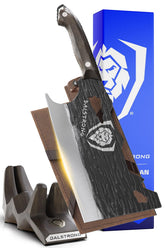Dalstrong Obliterator: cuchillo de 9 pulgadas listo para cortar verduras y carnes.