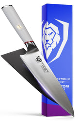 Dalstrong Phantom 8 pulgadas, hoja afilada para cortes precisos en la cocina.