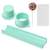Daofvor molde redondo para bolas de pastel, porciones uniformes para fiestas.