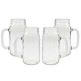 Darware frasco mason con asa 24oz, listo para servir bebidas frías.