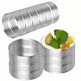 datanya anillos tarta perforados 4 pulgadas para desmoldado uniforme