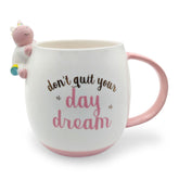 Taza unicornio 3D de Decodyne para café, ideal para empezar el día con magia