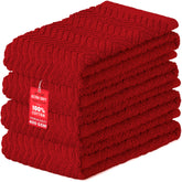 DecorRack toallas de cocina de algodón 100%, gran absorción para secar platos