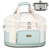 DEEGO bolsa porta Crock-Pot vista frontal para transporte seguro