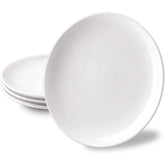 DELLING plato blanco de porcelana 10 pulgadas, ideal para plato principal