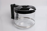 De'Longhi jarra de vidrio para cafetera, visualiza la cantidad de café.