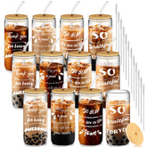 Vaso Deriibrico 20oz con tapa y pajillas, ideal para bebidas diarias.