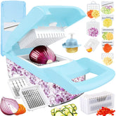 Dewpeton Pro-Series: picadora de verduras para cortes precisos en ensaladas y salteados.