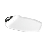 Dexas Chop & Scoop, tabla de corte con curvas para jugosas frutas y control de jugos.