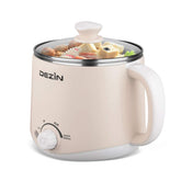 Olla eléctrica Dezin para ramen, cocina rápida y sabrosa.