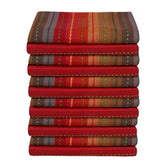 DG Collections: servilletas tejidas de algodón 20x20, set de 12 para uso diario