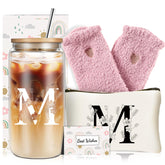 DHQH vaso vidrio 16 onzas con tapa y pajilla: ideal para bebidas frías o calientes en casa