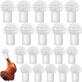 Dianelhall frillos decorativos para pavo, ideal para envolver y facilitar la manipulación.